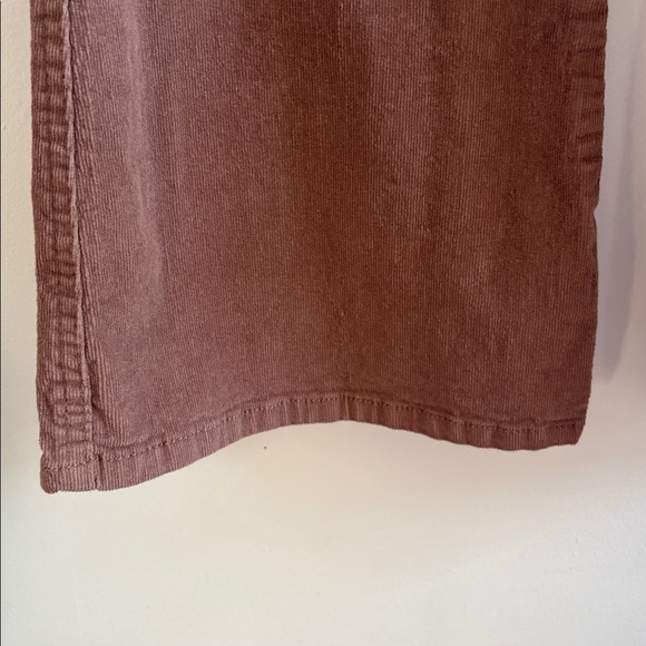 Celebrity Pink Corduroy Pants in Brown - Picture 2 of 5